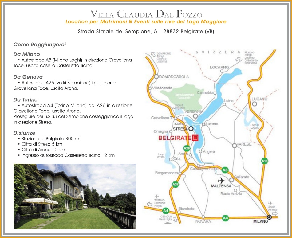  - Villa Claudia Dal Pozzo